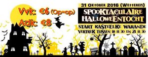 Spooktaculaire Halloweentocht