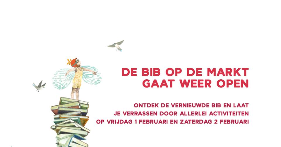 Bibliotheek terug op de markt: “Open gevoel van nieuwe bib spreekt enorm aan”