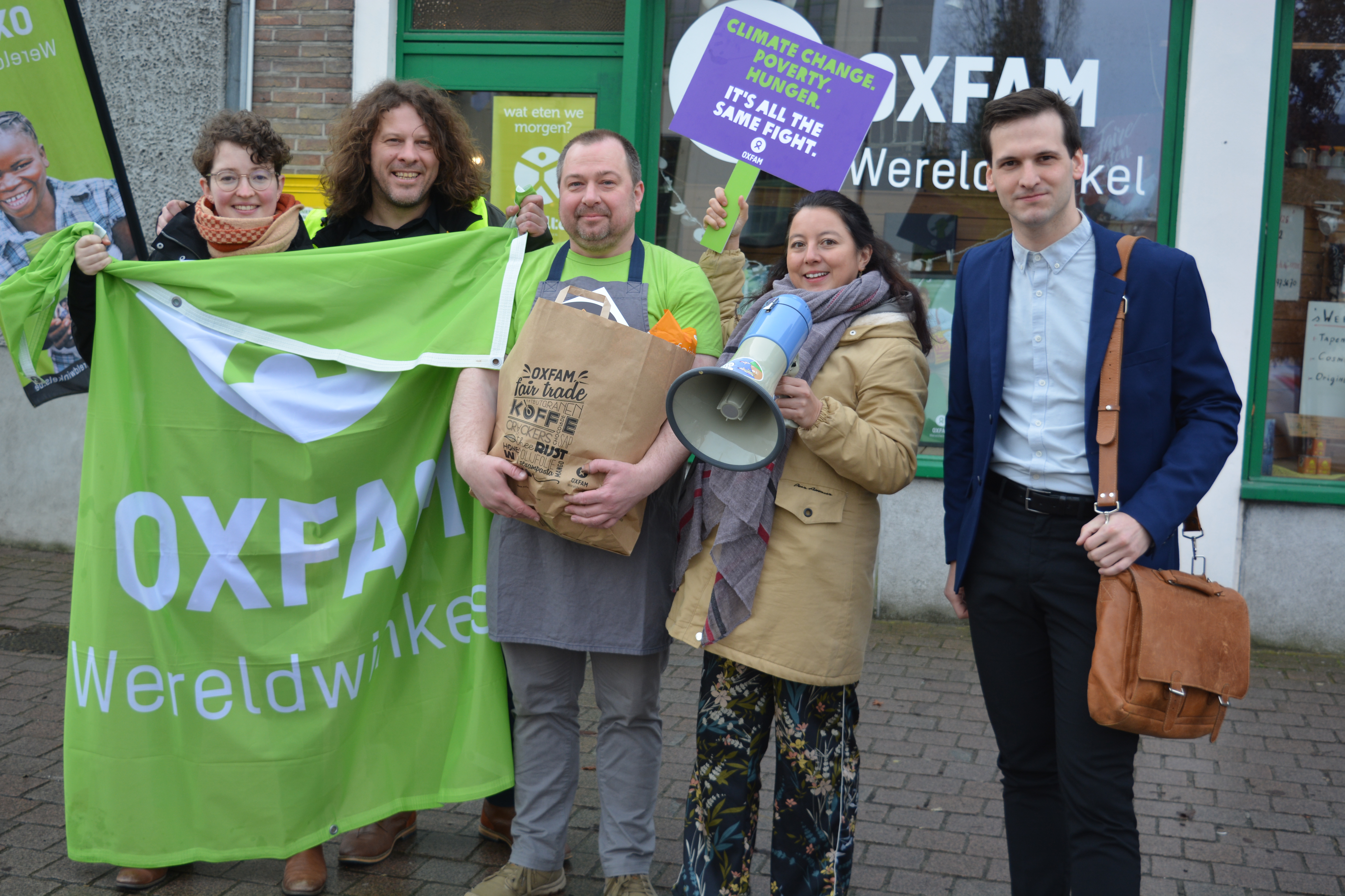 Oxfam Wereldwinkels filmt opnieuw in Laarne