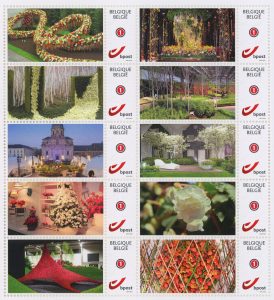Floraliën Gent heeft zijn eigen postzegels