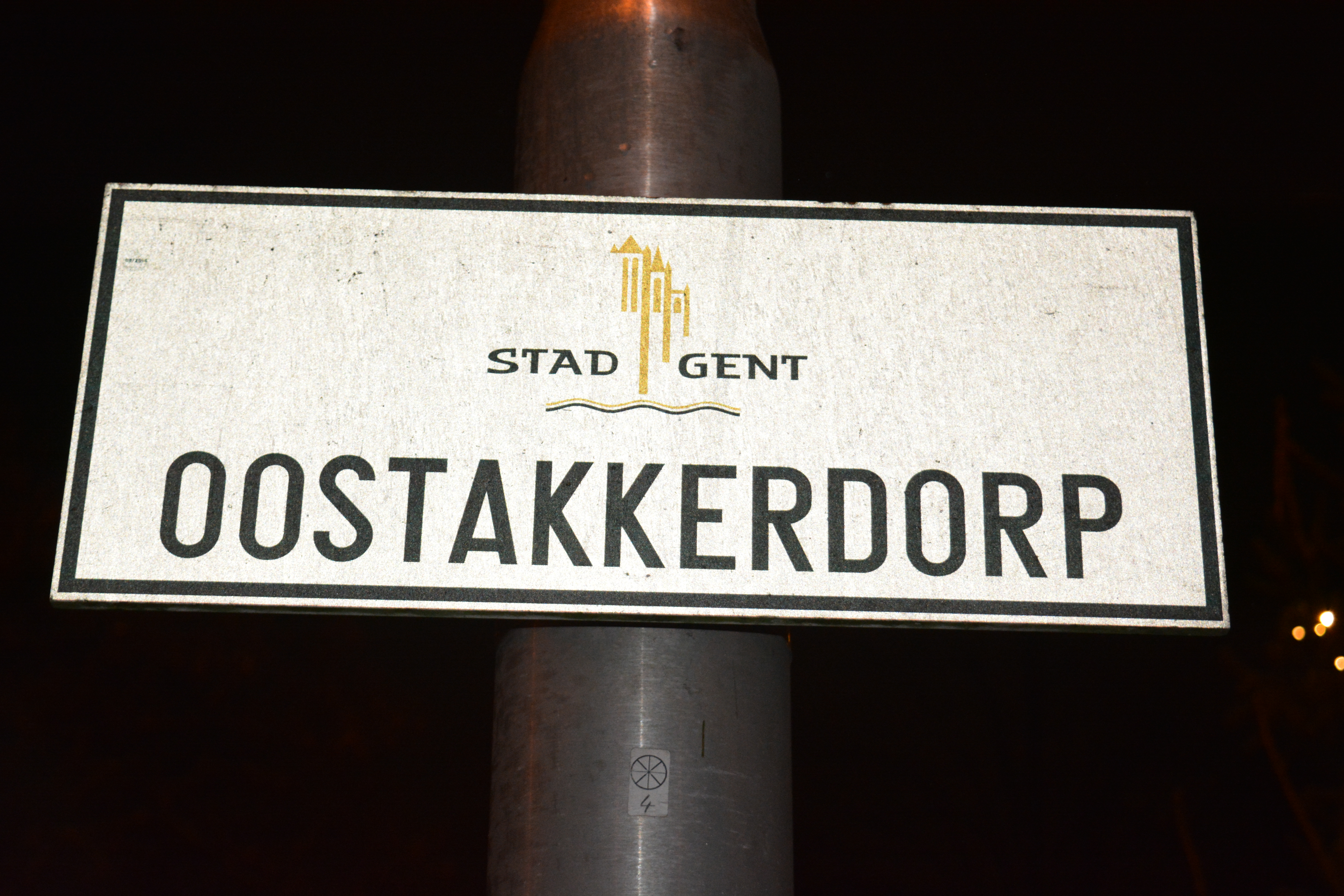 Protest tegen verandering naam Oostakker-Dorp