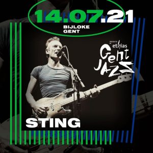 Sting bevestigt opnieuw voor Gent Jazz