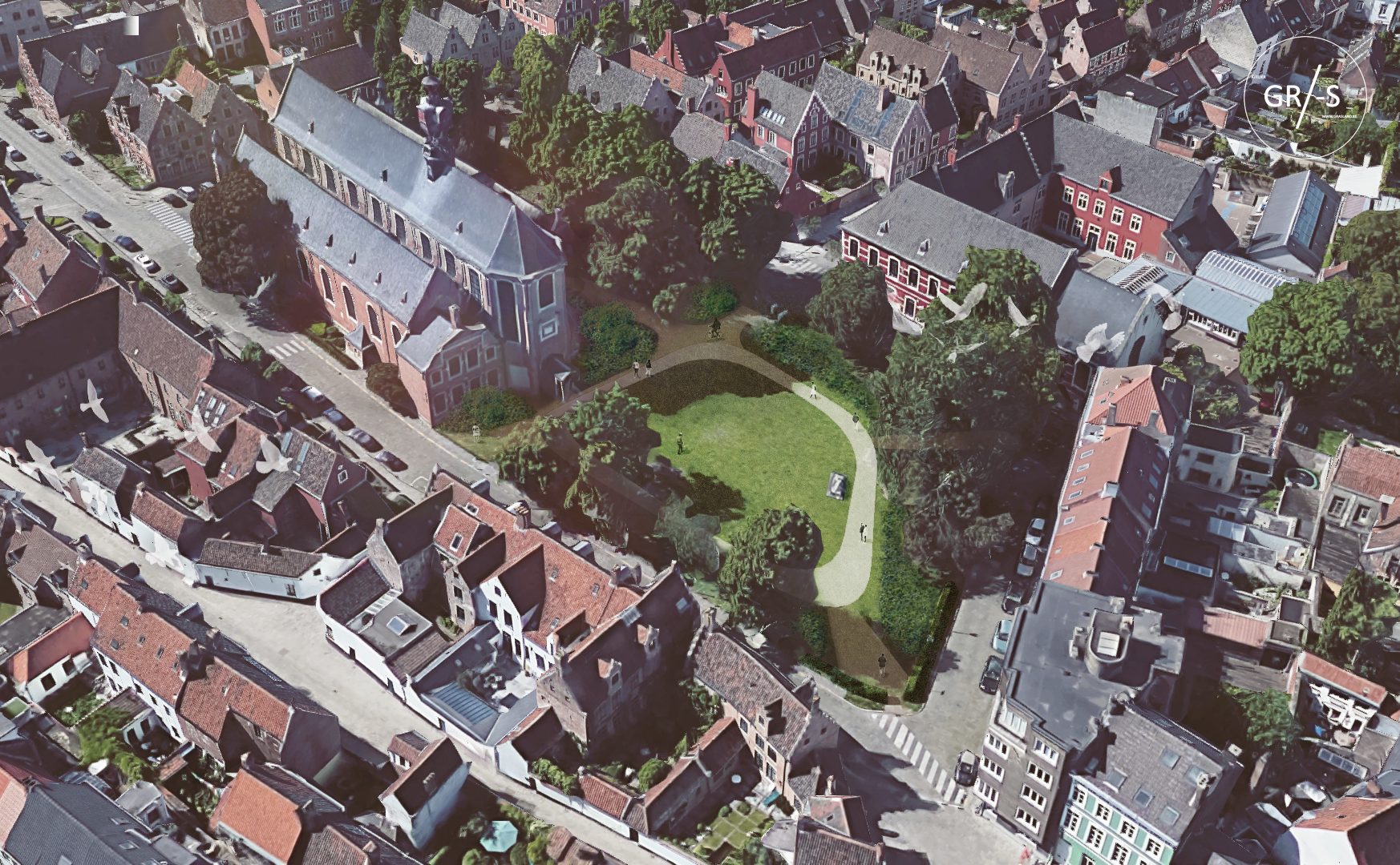 Gent: Begijnhofdriespark wordt opgefrist