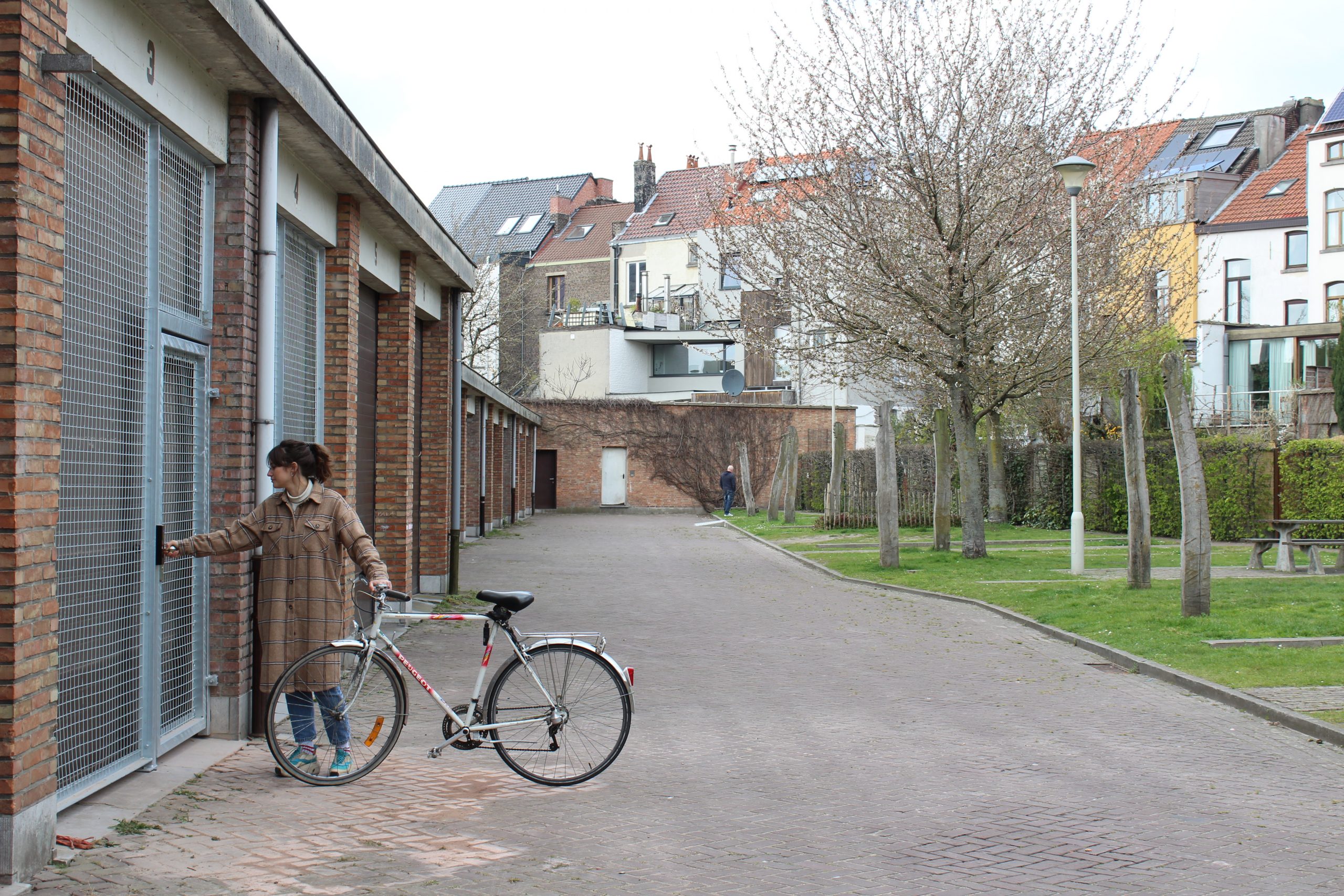 Gent: Buurtfietsenstalling in De Ham