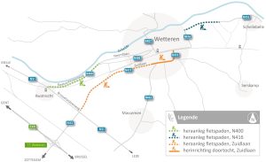 7 km nieuwe fietspaden in Wetteren