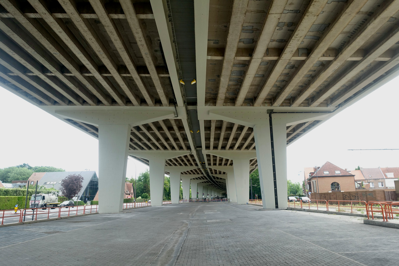 Park and ride onder viaduct is weer open