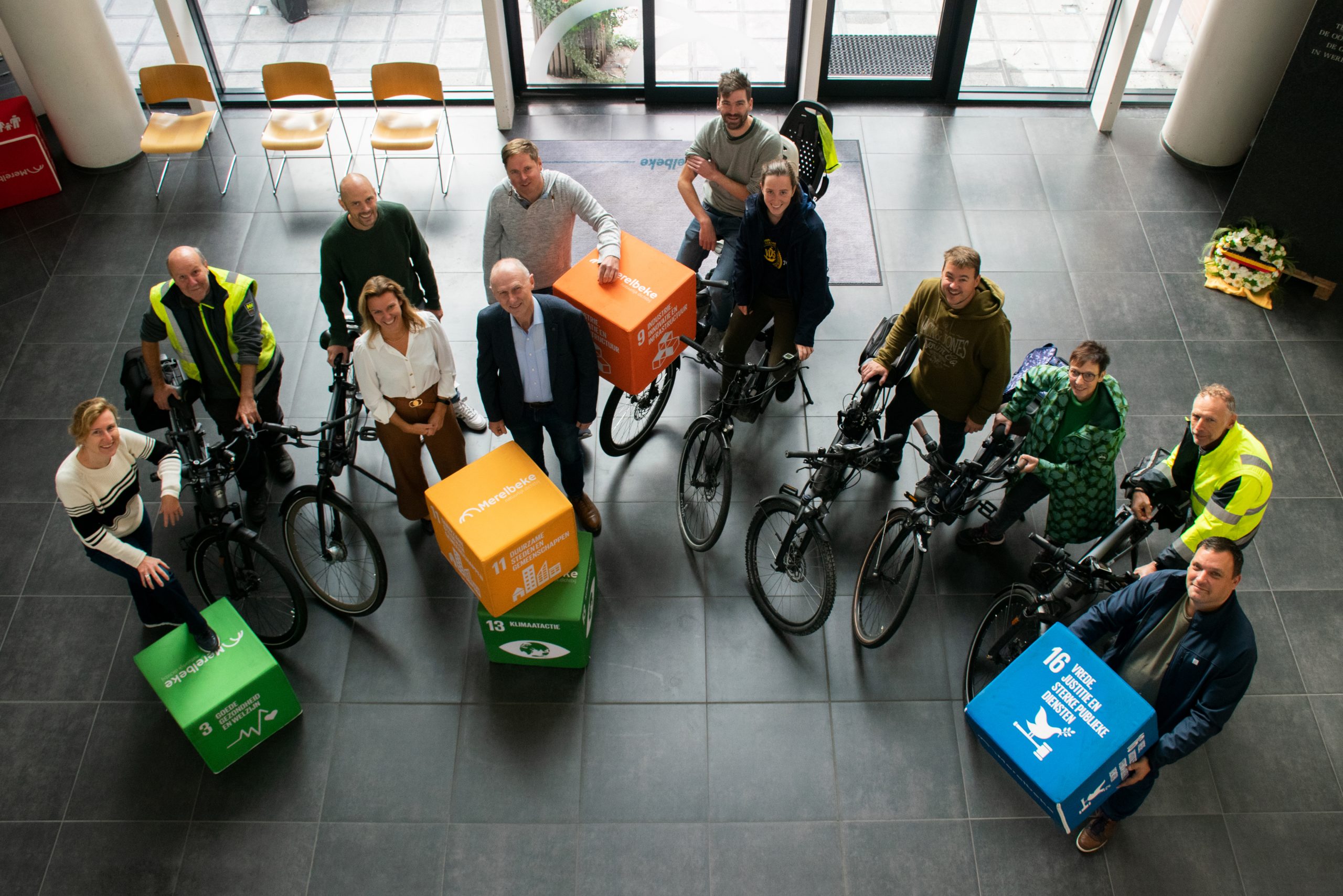 10% van gemeentepersoneel Merelbeke least een fiets