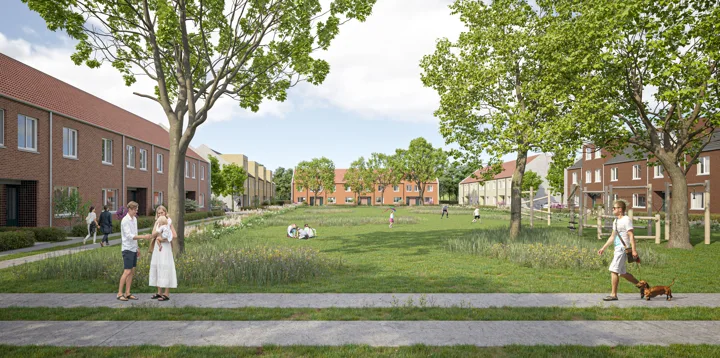 Nieuwbouwproject met 46 ‘slimme’ huizen in Wetteren