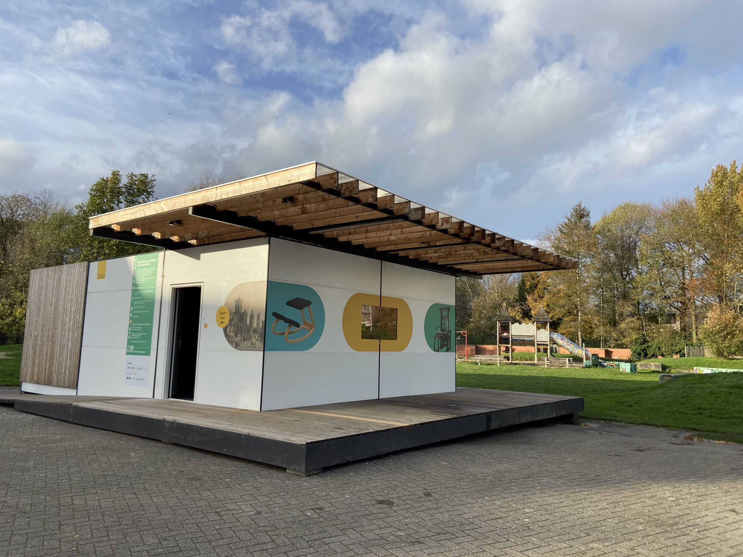 Co-Gent box in Tolhuispark