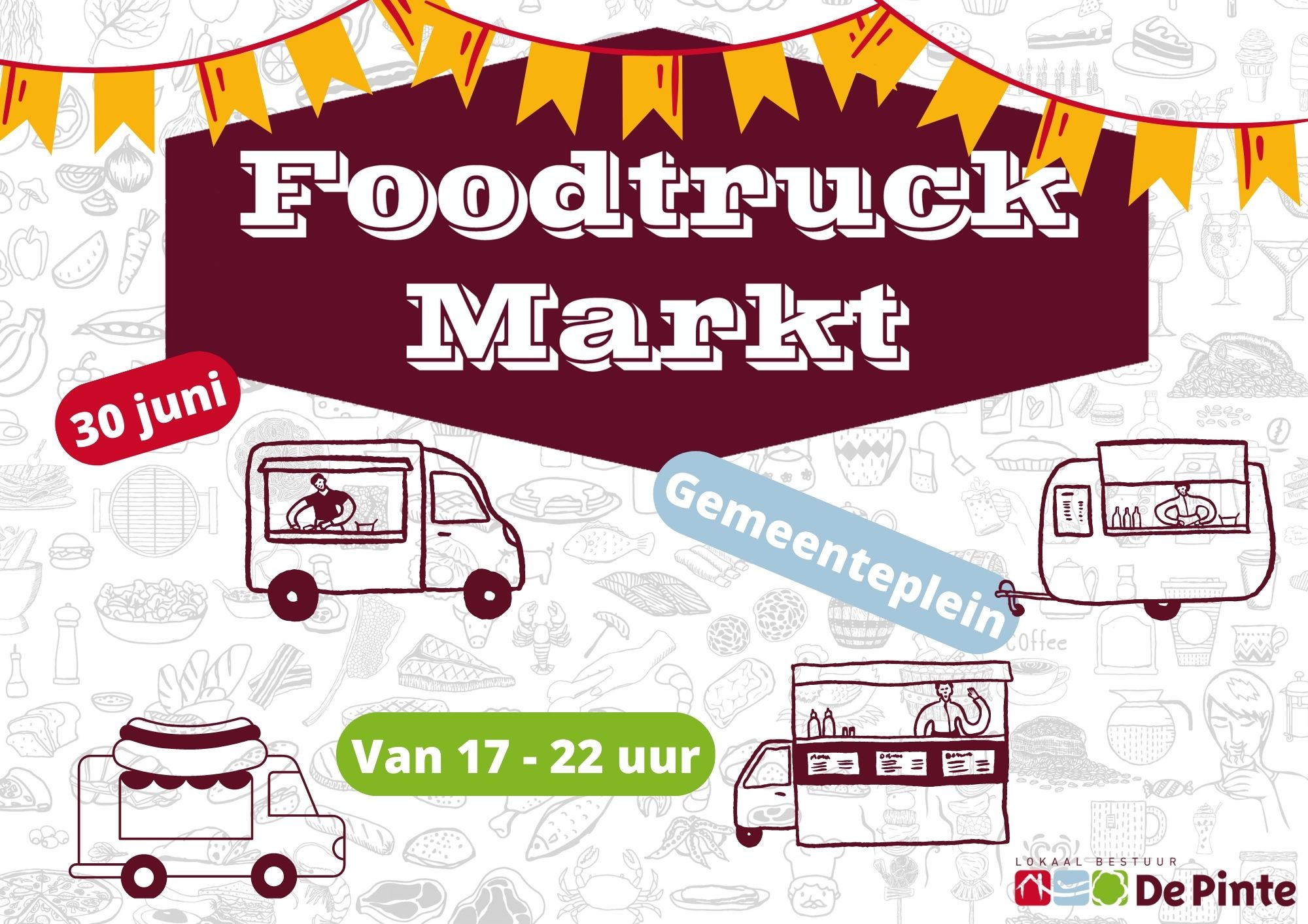 Foodtruckmarkt in De Pinte
